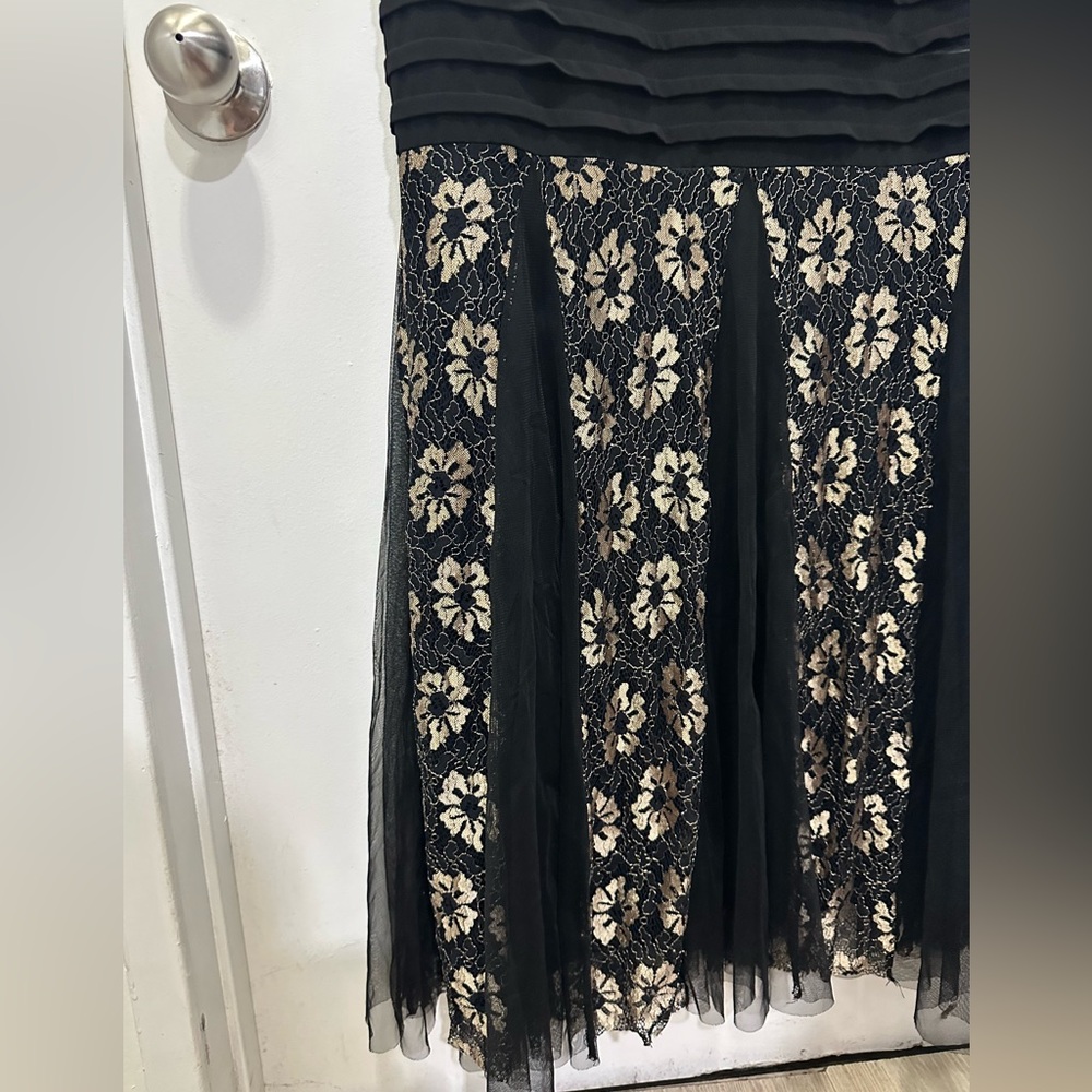 Candalite Sleeveless Formal Evening Gown Sz XL Grunge Whimsical Witchy - Picture 2 of 6